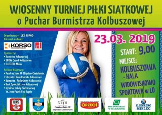 Wiosenny Turniej Piłki Siatkowej o Puchar Burmistrza Kolbuszowej
