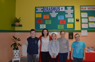 Program Erasmus + w SP w Kupnie