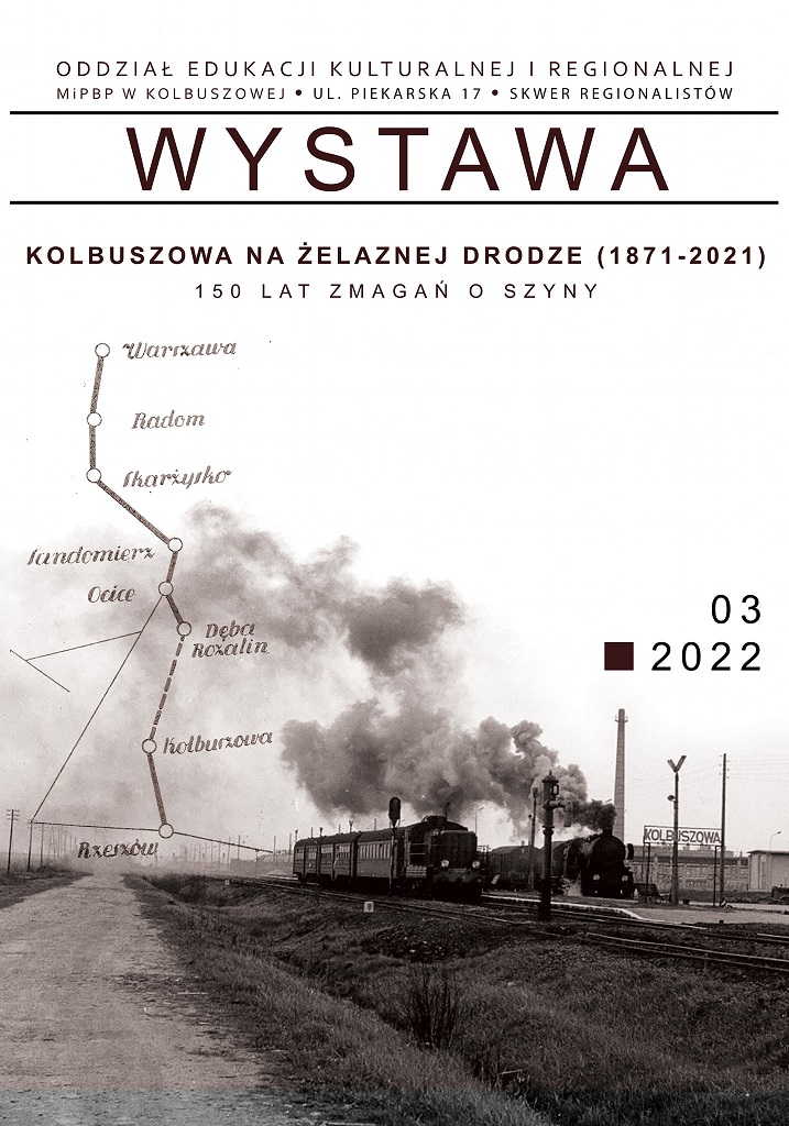 Wystawa o historii kolbuszowskiej kolei