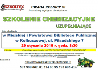 Szkolenie chemizacyjne