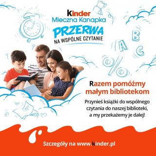 Akcja Kinder „Podziel się książką”