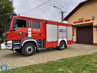 Wóz strażacki OSP w Kolbuszowej Dolnej