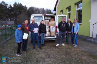 Dary przekazane z magazynu z Nowej Wsi