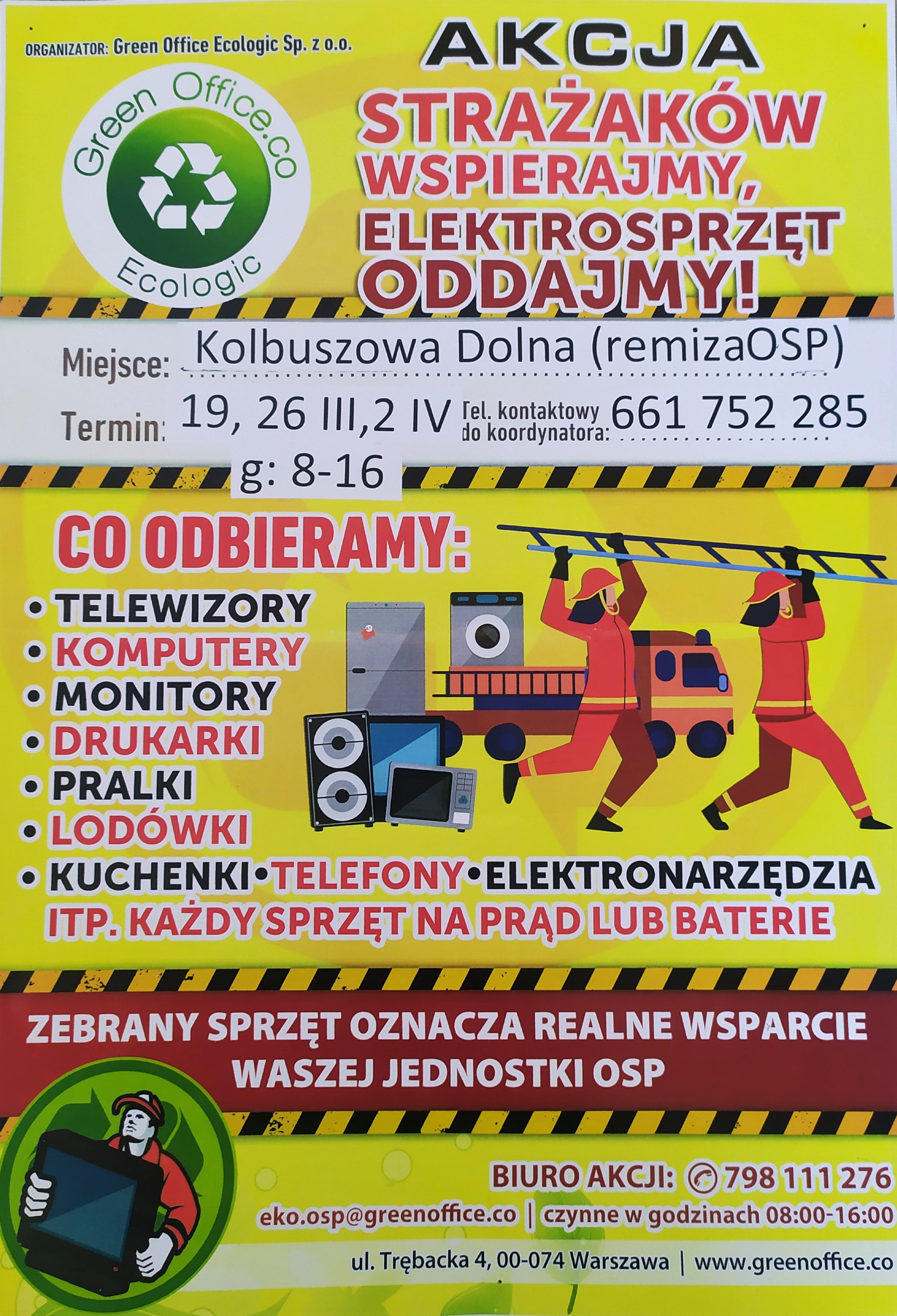 Zbiórka elektrosprzętu!