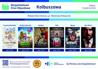 Bezgotówkowe Kino Objazdowe w MDK Kolbuszowa!