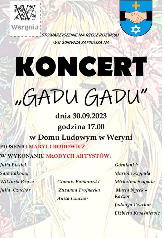 Koncert „Gadu Gadu” w Weryni