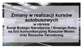 Zmiany w transporcie publicznym