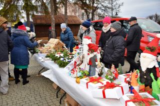 Spotkanie wigilijne na kolbuszowskim rynku