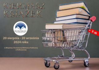 Kiermasz książek w bibliotece