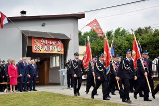 90-lecie Ochotniczej Straży Pożarnej w Weryni