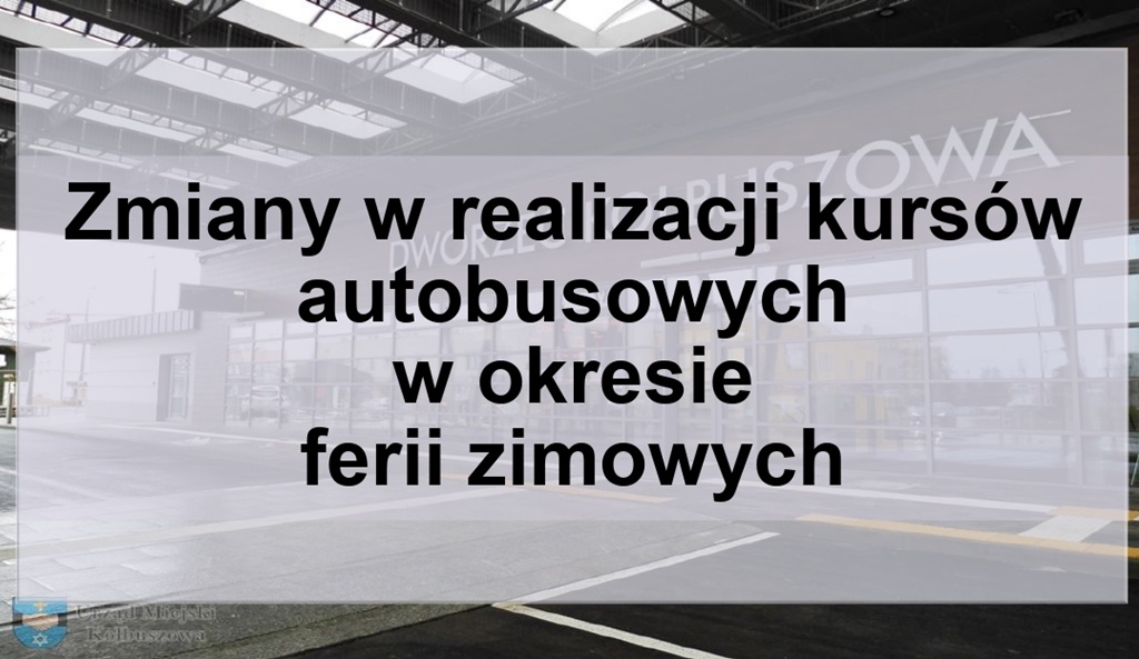 Zmiany w transporcie publicznym 