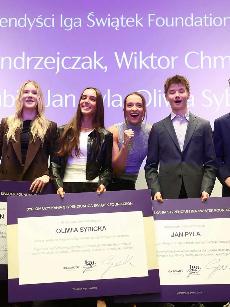 Oliwia Sybicka stypendystką programu Fundacji Igi Świątek! 