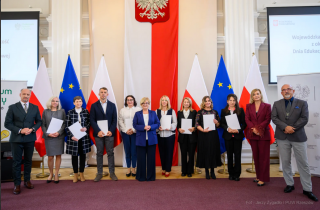 Pani Helena Mazan wyróżniona Nagrodą Podkarpackiego Kuratora Oświaty