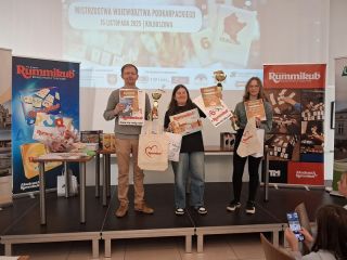 I Mistrzostwa Województwa Podkarpackiego w Rummikub w Kolbuszowej