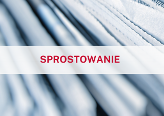 Sprostowanie informacji dotyczącej opłaty za odbiór odpadów w Gminie Kolbuszowa