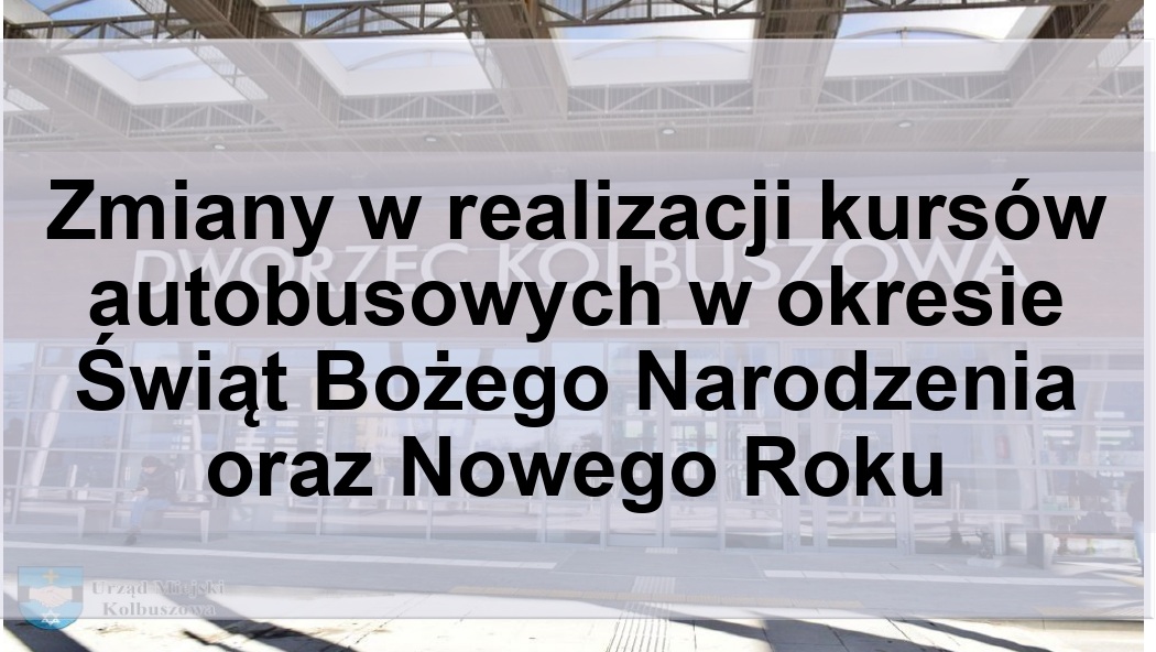 Zmiany w transporcie publicznym 