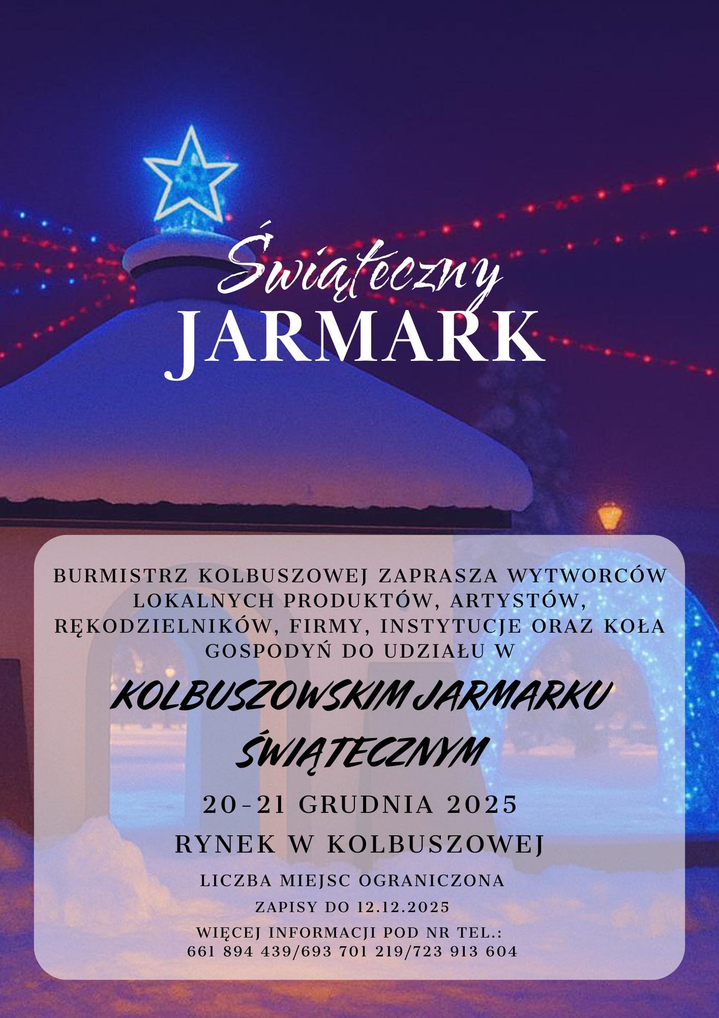 Kolbuszowski Jarmark Świąteczny 