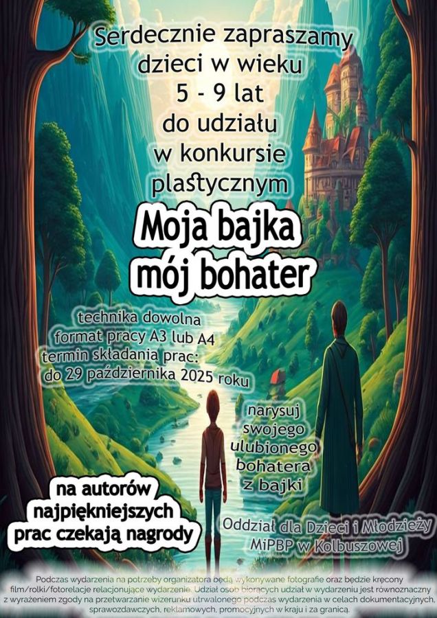 Konkurs plastyczny dla dzieci w bibliotece