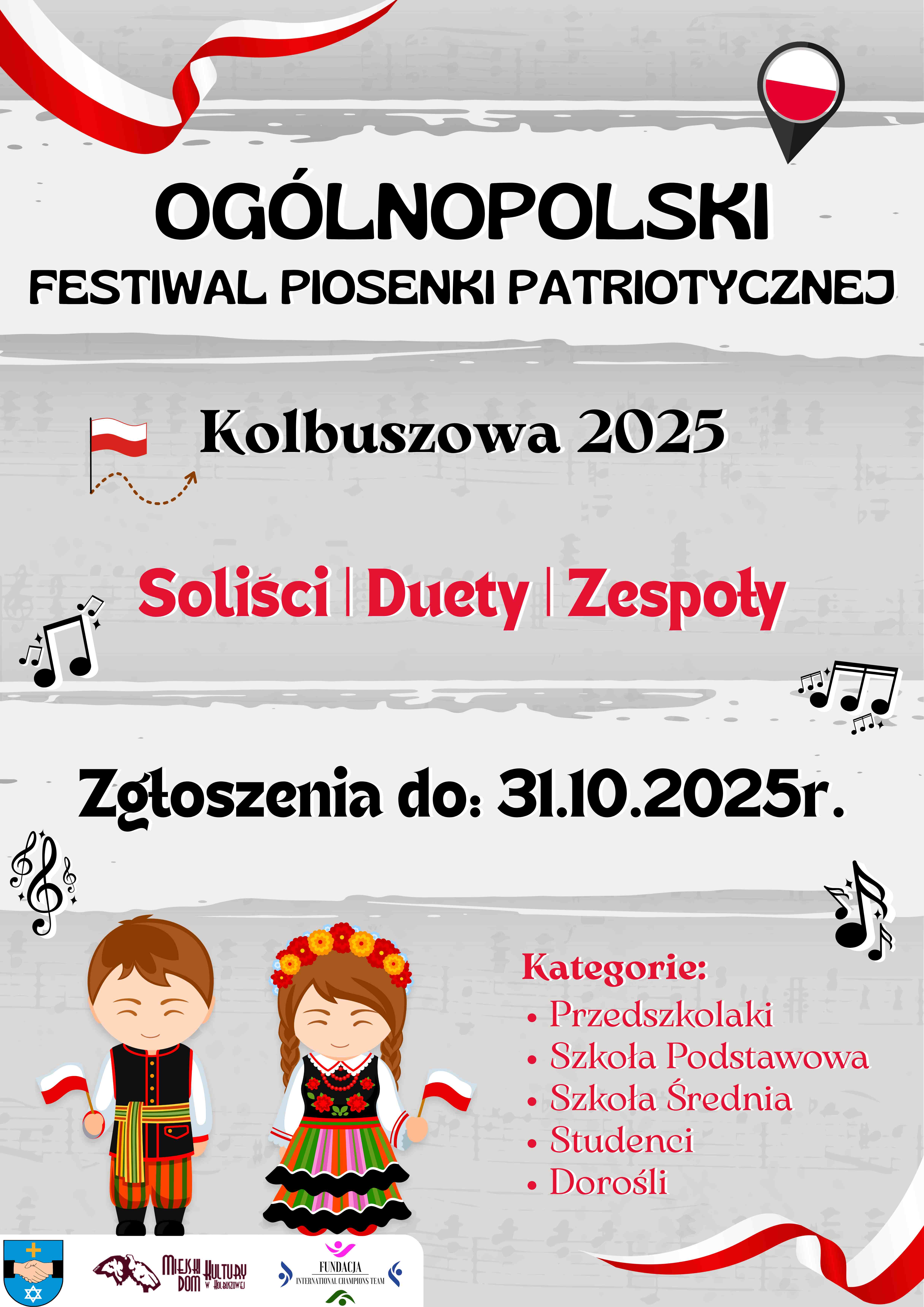 Ogólnopolski Festiwal Piosenki Patriotycznej | Kolbuszowa 2025 