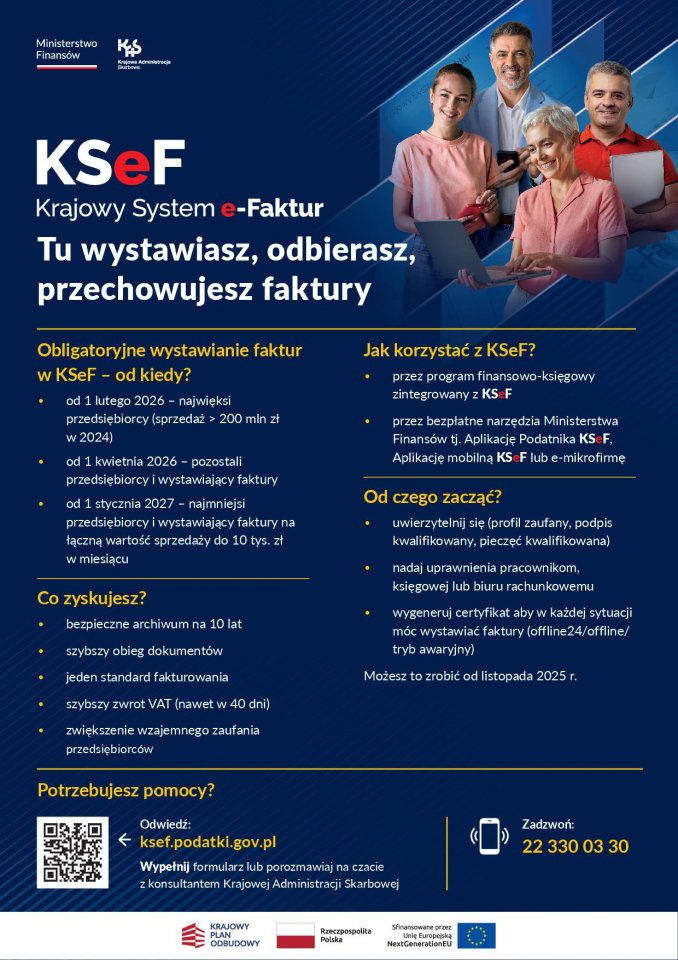 "Środy z KSeF" – cykl szkoleń