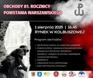 Obchody 81. rocznicy Powstania Warszawskiego