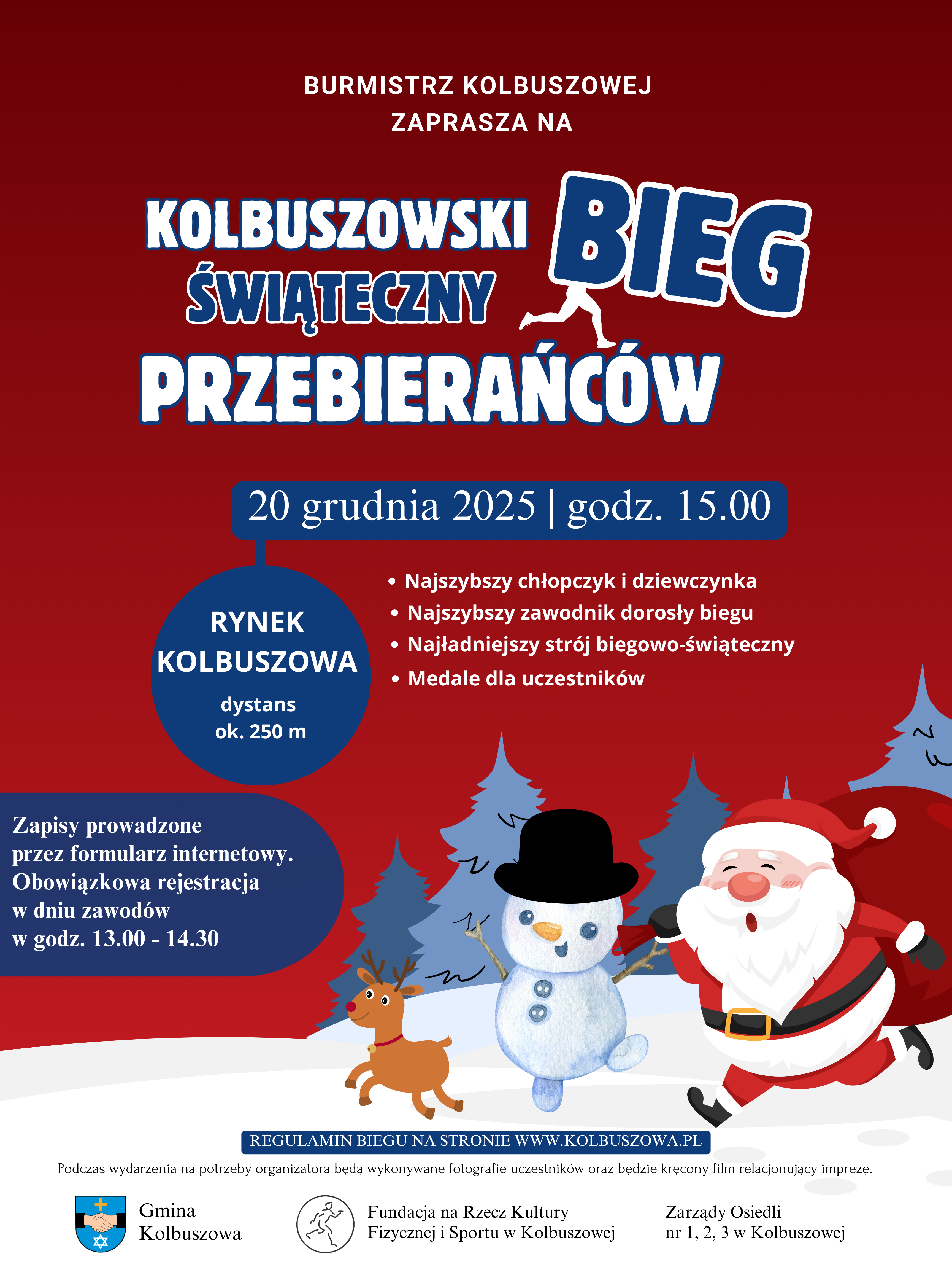 Kolbuszowski Świąteczny Bieg Przebierańców 2025