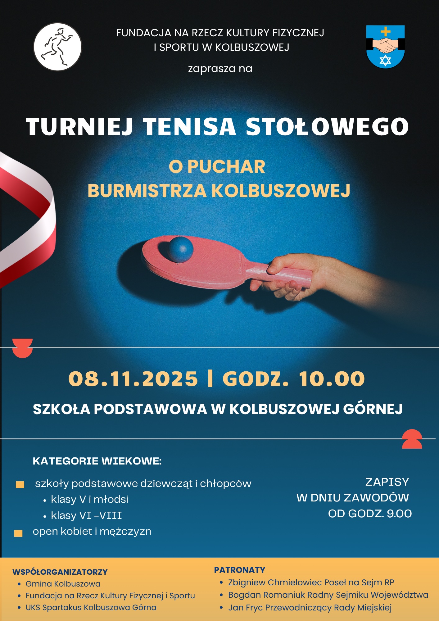 Turniej Tenisa Stołowego z okazji Święta Niepodległości