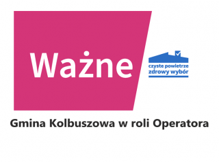 Gmina Kolbuszowa jako operator programu „czyste powietrze”
