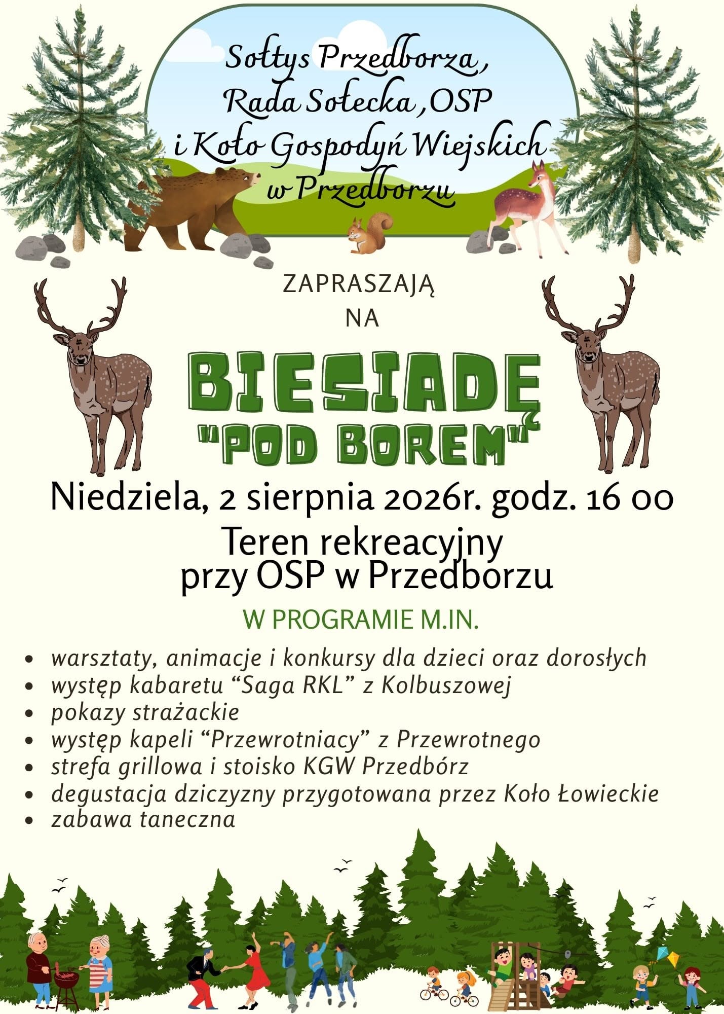 fot. Przedbórz zaprasza na „Biesiadę Pod Borem”
