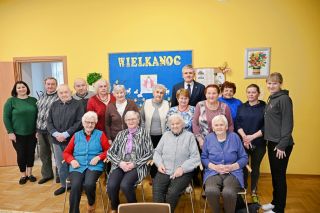 Burmistrz odwiedził seniorów