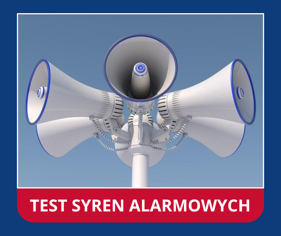 Test syren alarmowych