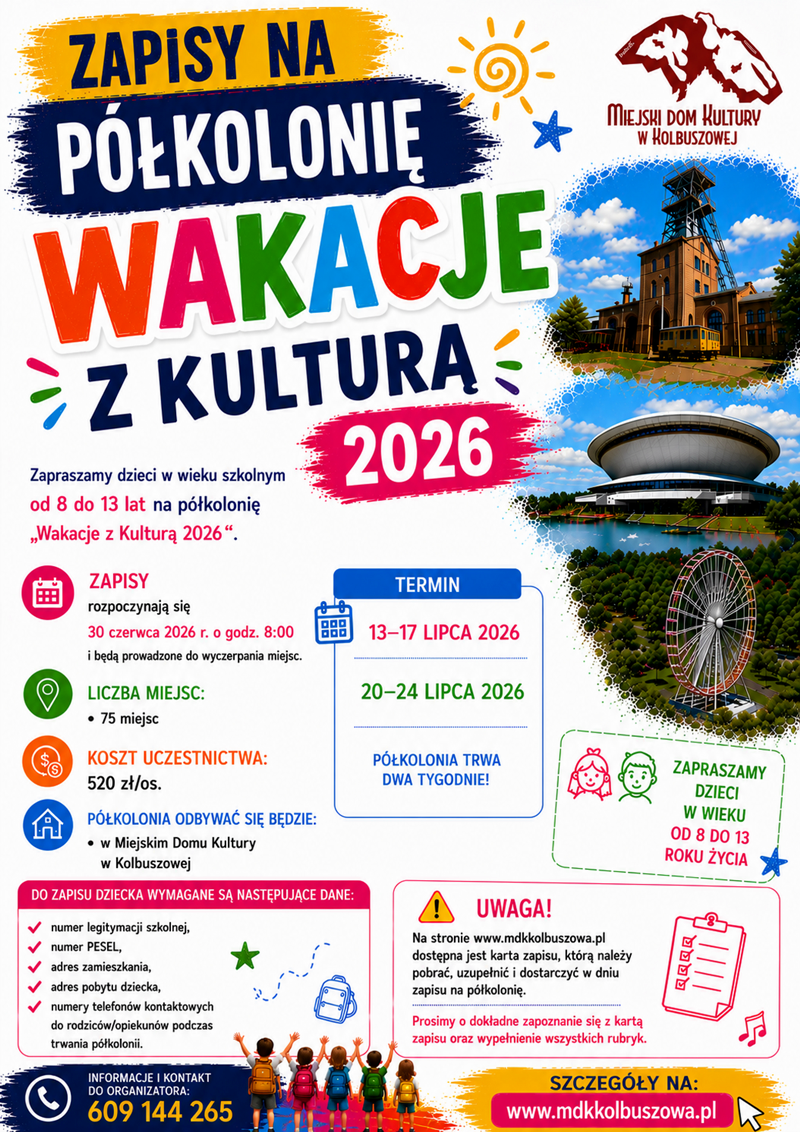 „Wakacje z Kulturą 2026”