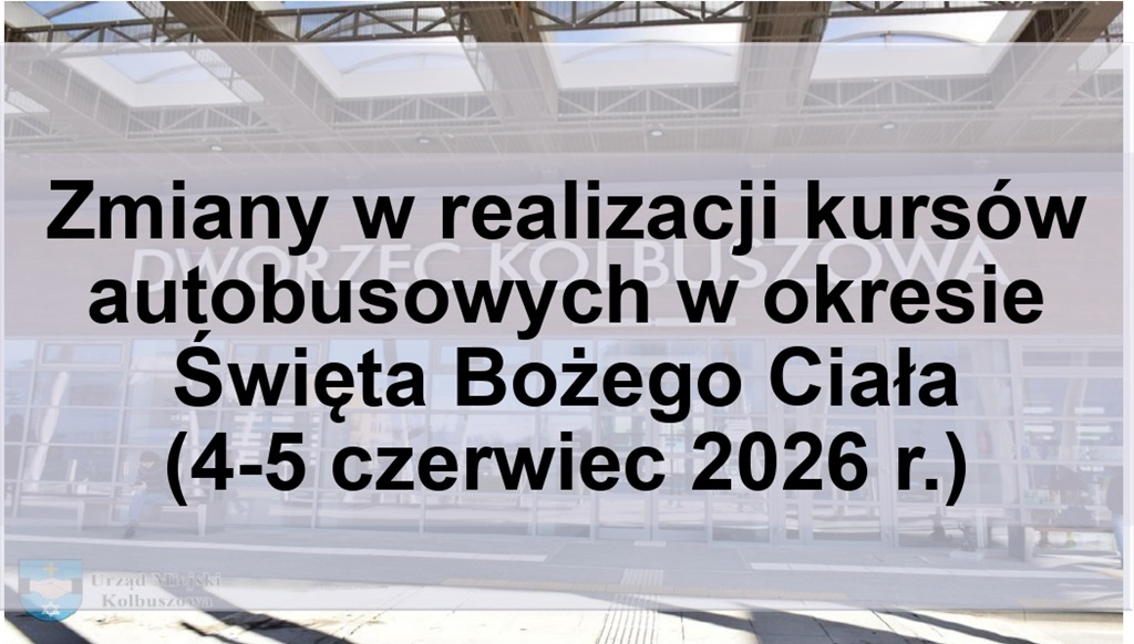 Zmiany w transporcie publicznym 