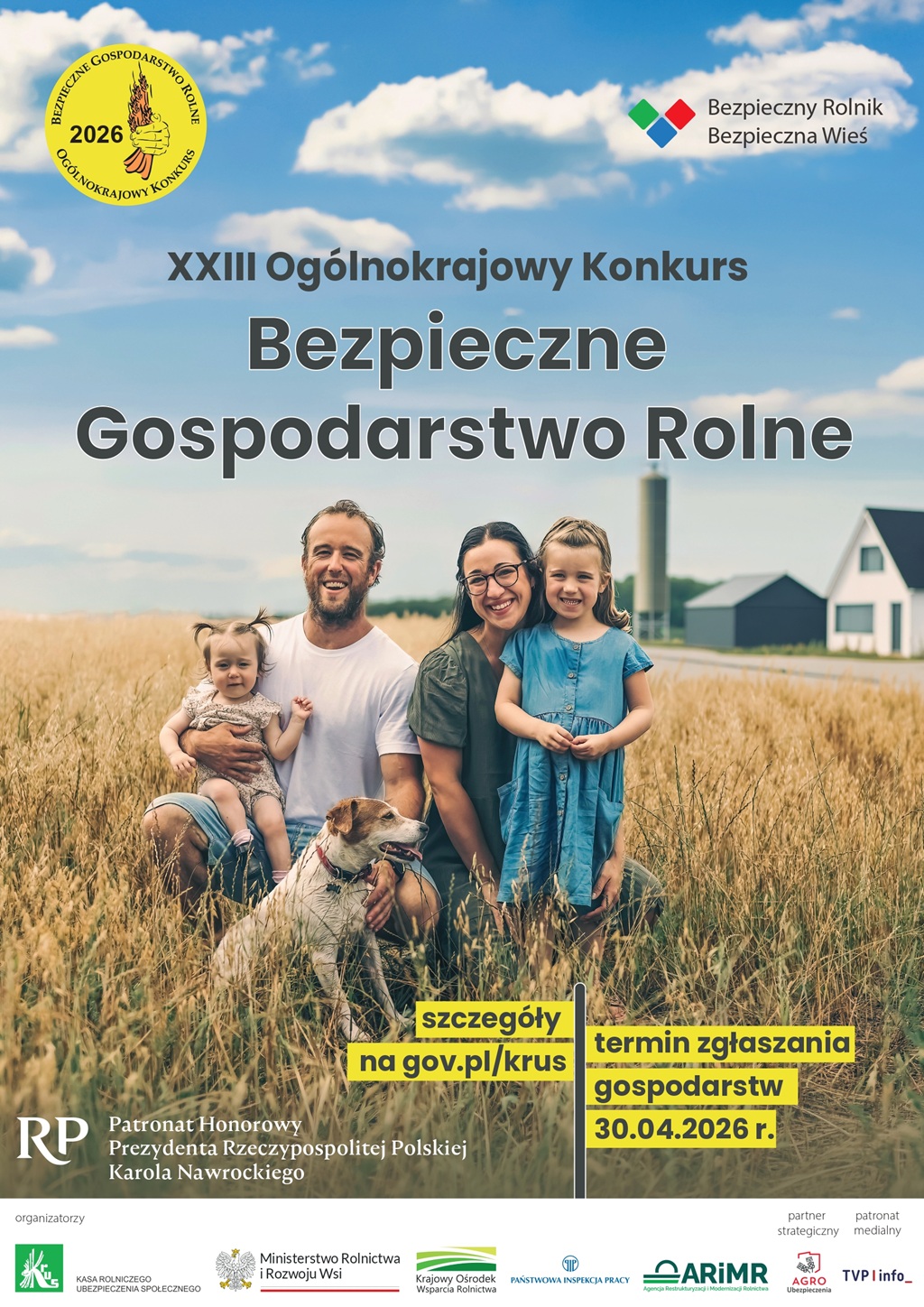 XXIII Ogólnopolski Konkurs Bezpieczne Gospodarstwo Rolne