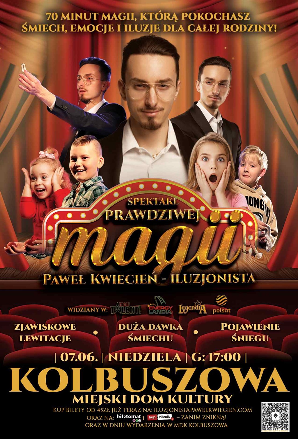 Spektakl prawdziwej magii - Paweł Kwiecień - Iluzjonista
