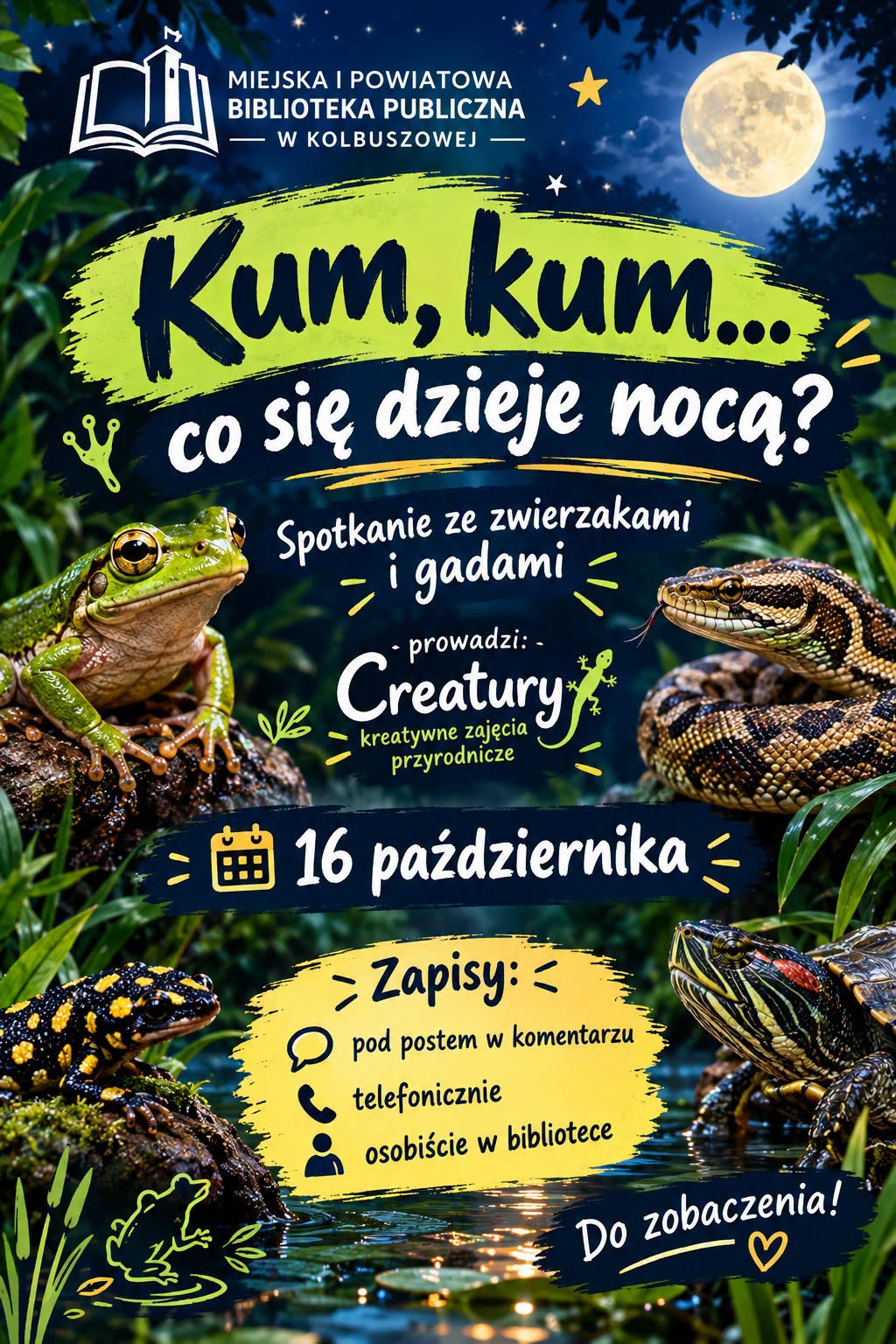 Noc Bibliotek w Kolbuszowej