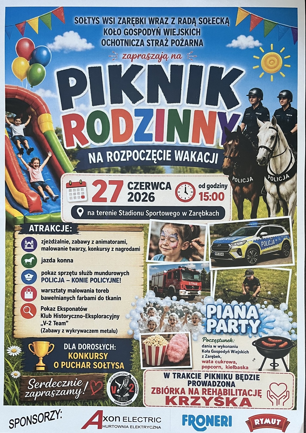 Piknik Rodzinny w Zarębkach