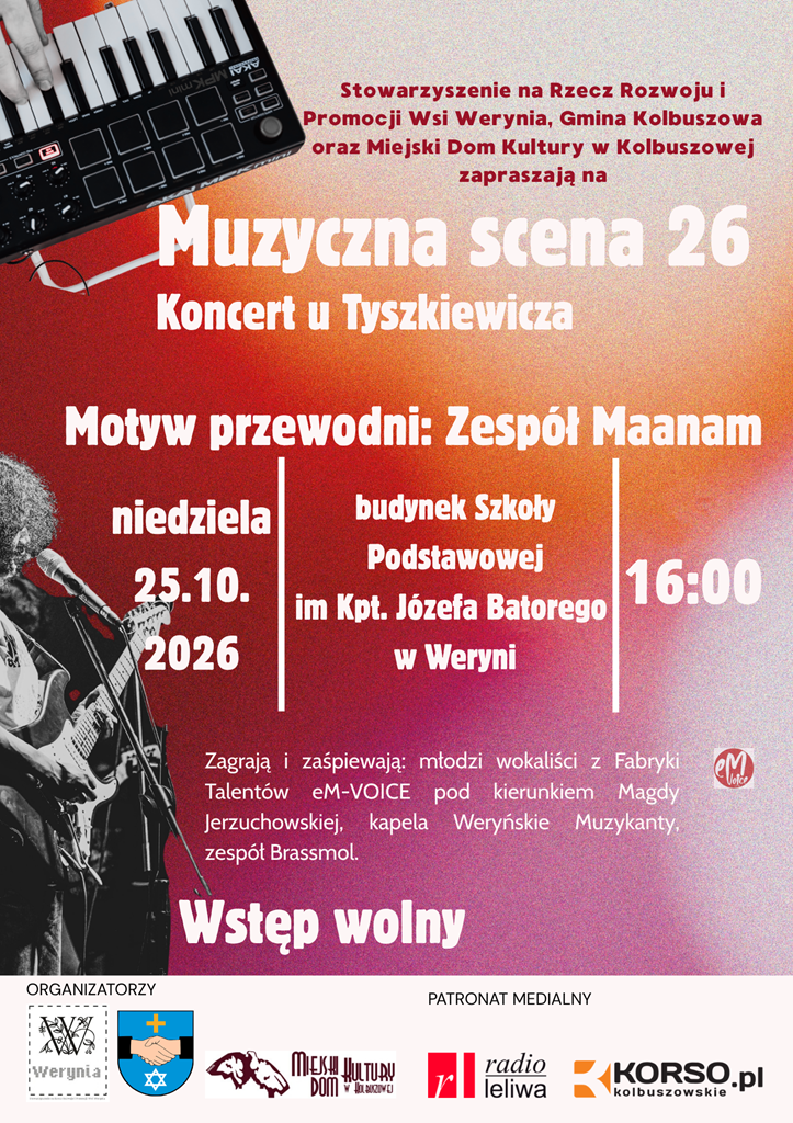 fot. „Muzyczna Scena 26 – Koncert u Tyszkiewicza” w Weryni. 