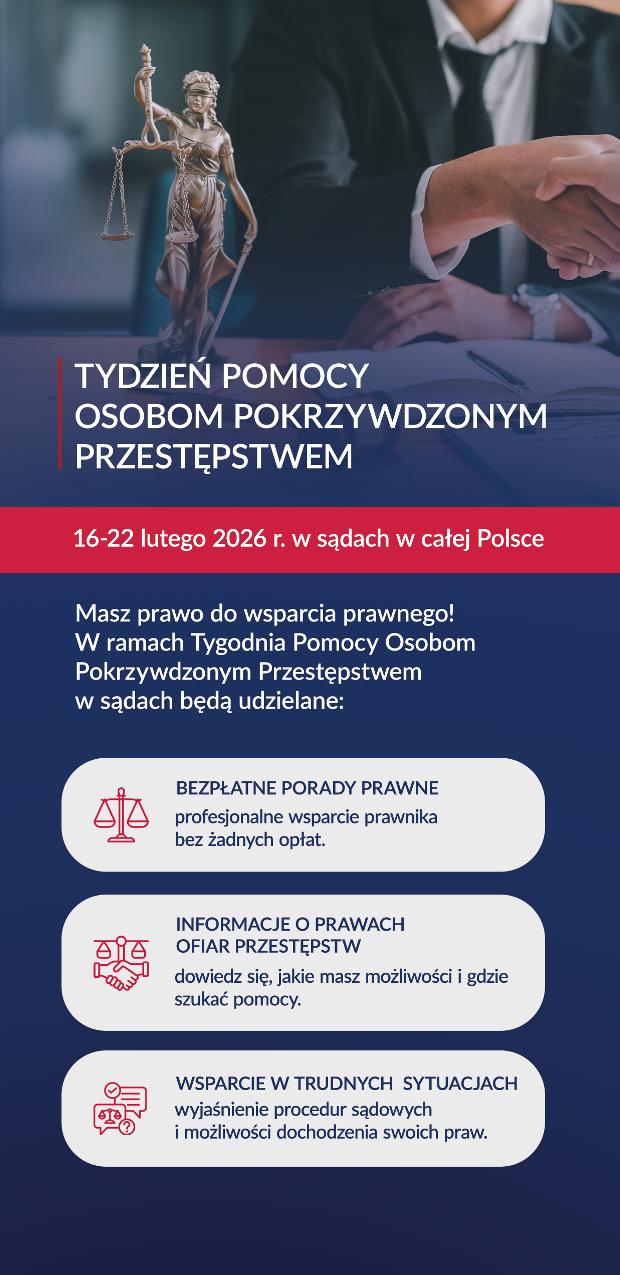 Tydzień Pomocy Osobom Pokrzywdzonym Przestępstwem