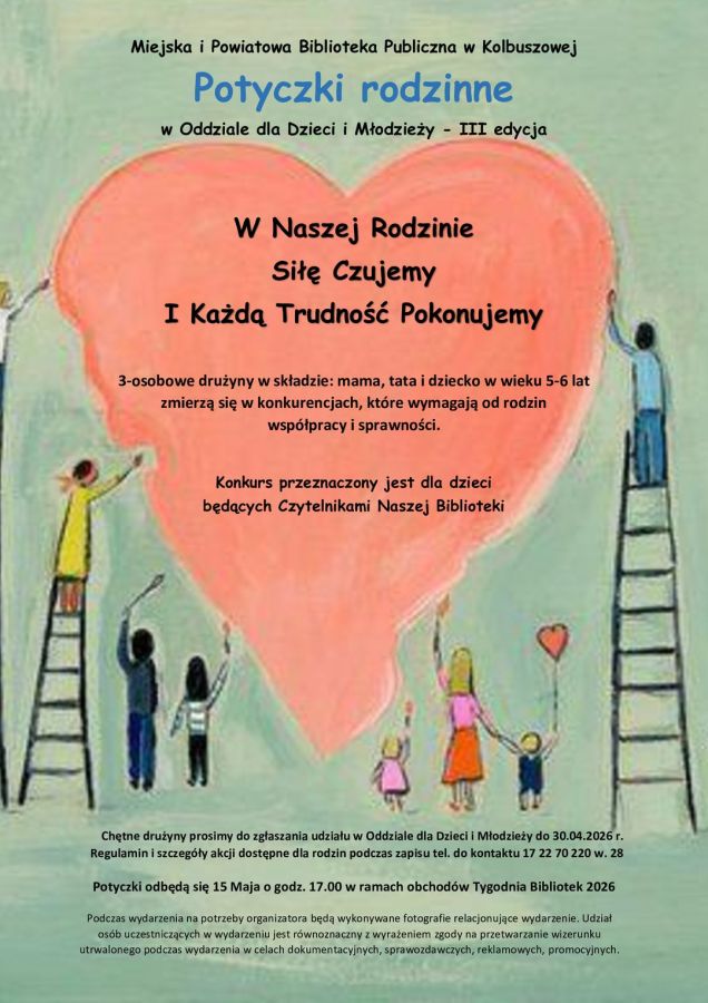 III edycja Rodzinnych Potyczek w bibliotece