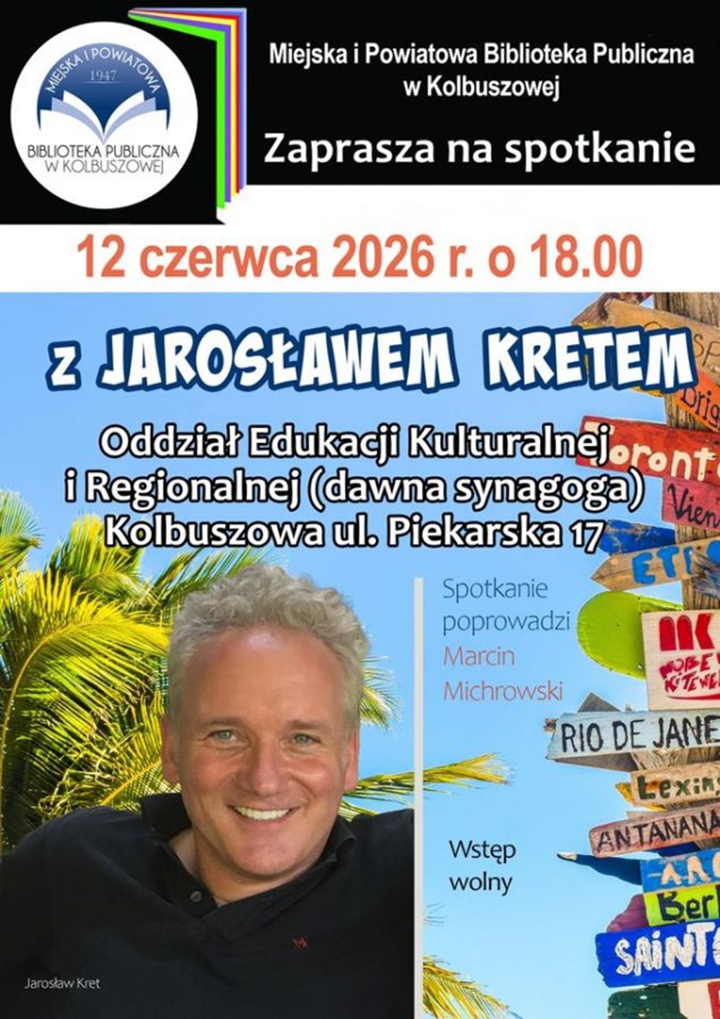 Spotkanie z Jarosławem Kretem