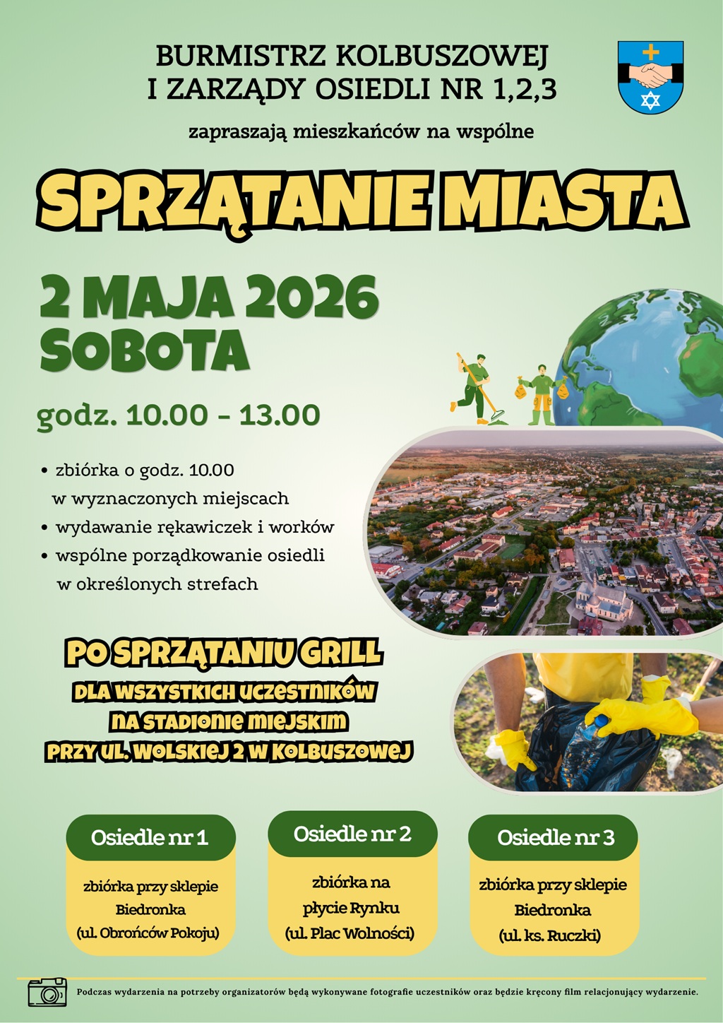 Wspólne sprzątanie miasta 