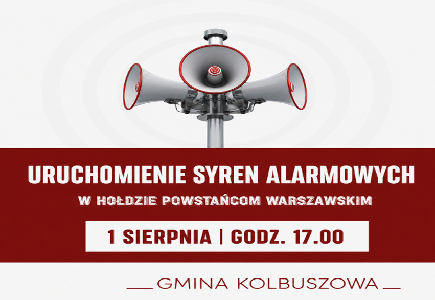 Komunikat Burmistrza Kolbuszowej