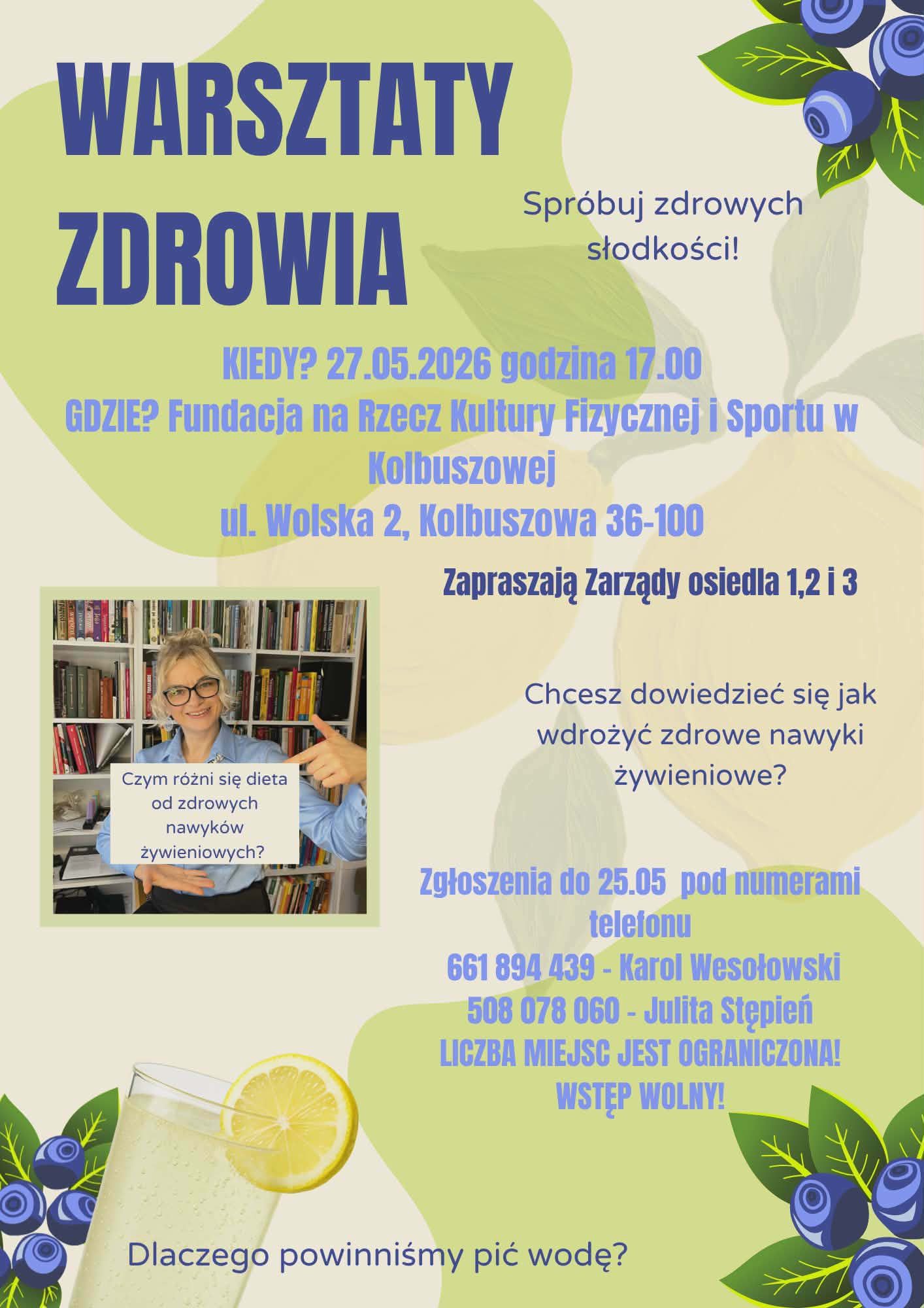 Warsztaty zdrowia w Kolbuszowej
