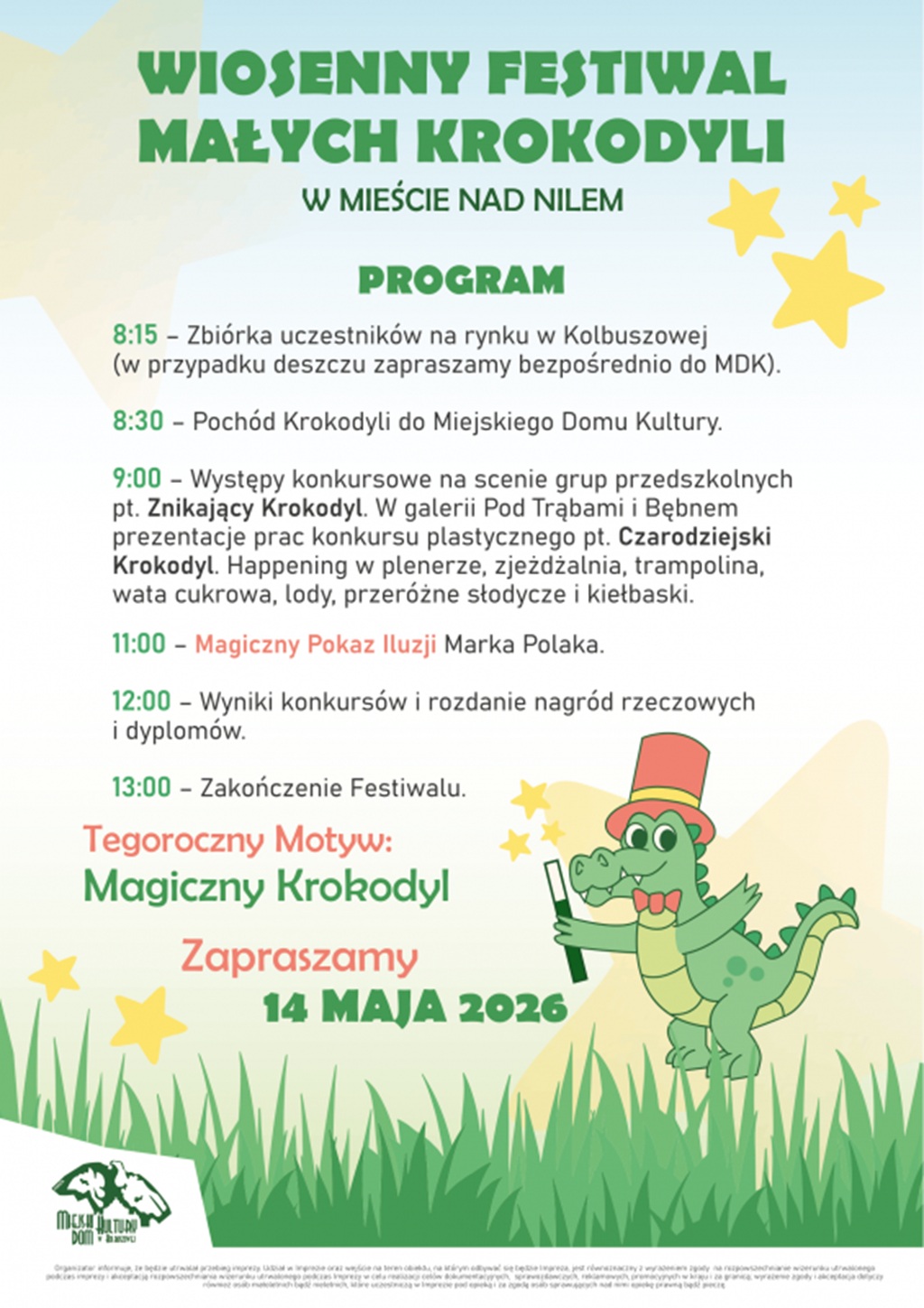 Wiosenny Festiwal Małych Krokodyli