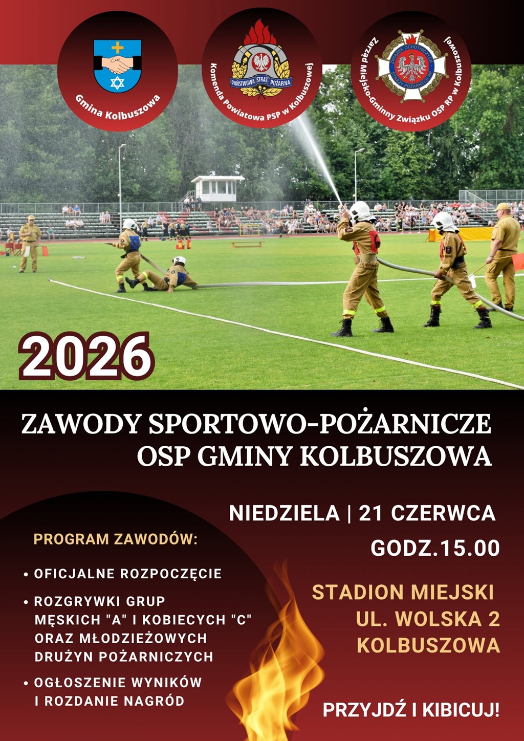 Gminne zawody sportowo-pożarnicze OSP 